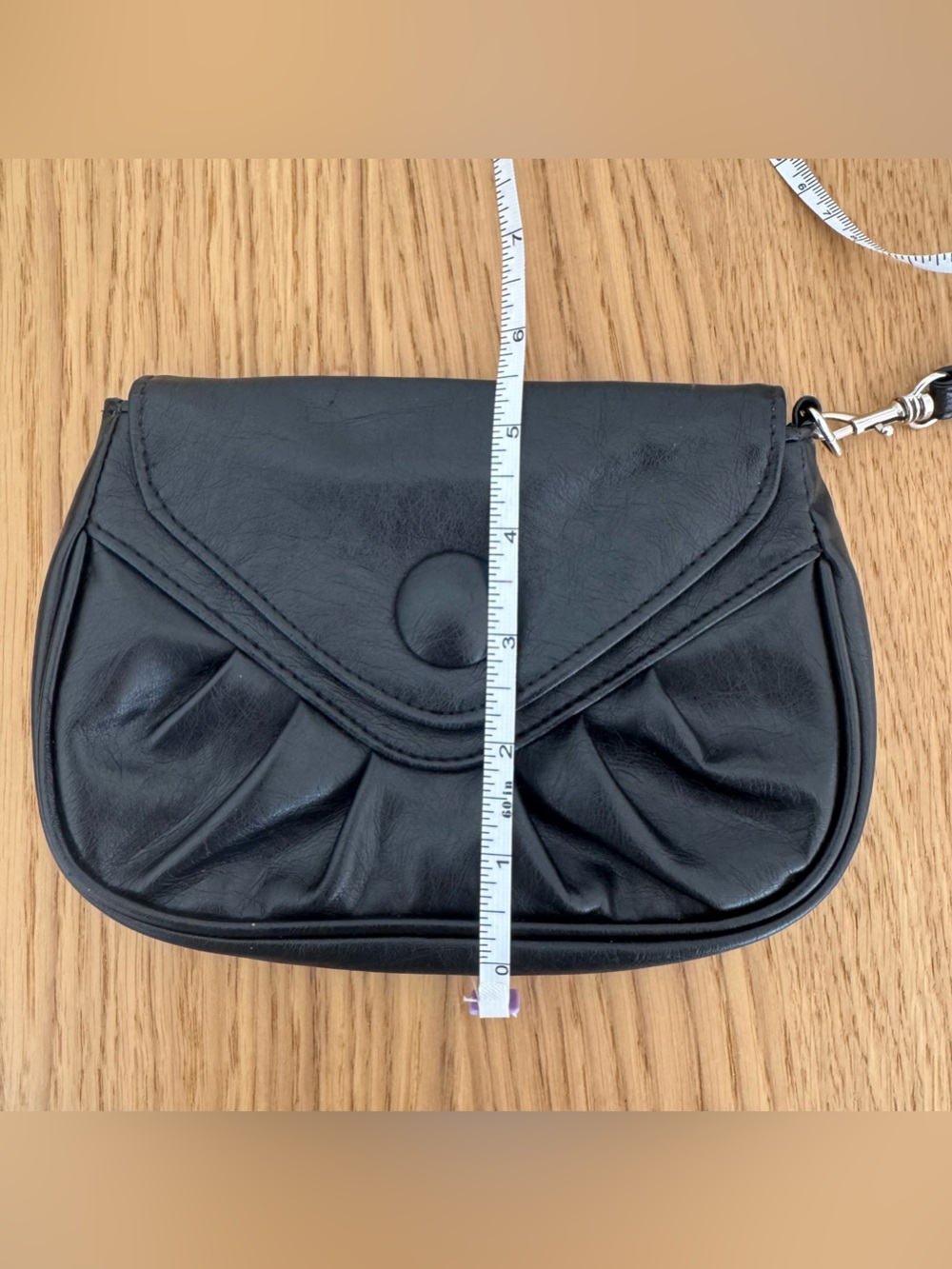 Black Women's Wristlet Clutch Bag - Picture 6 of 6